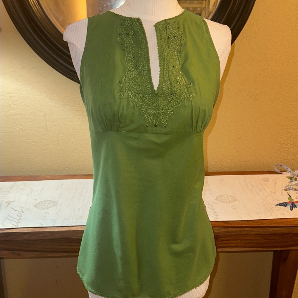 New York & Company Boho Sequin Top